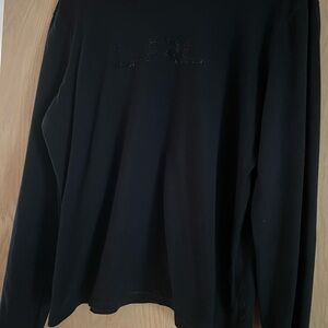Ralph Lauren Black Long Sleeve Sweatshirt